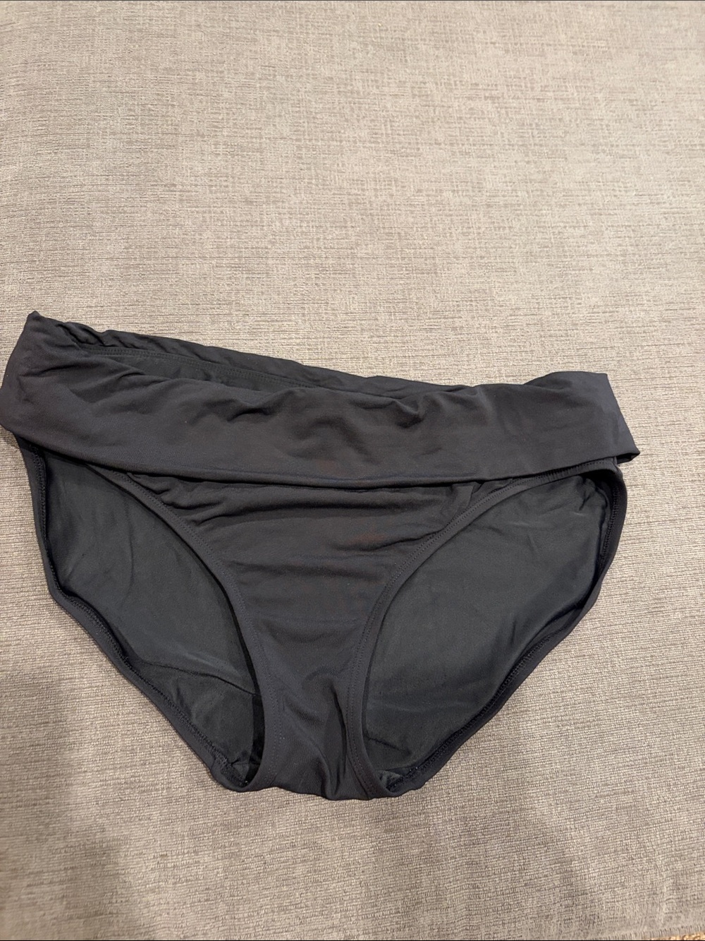 CALIA by Carrie Underwood Black Fold-Over Bikini Bottoms
